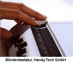 Blindentastatur